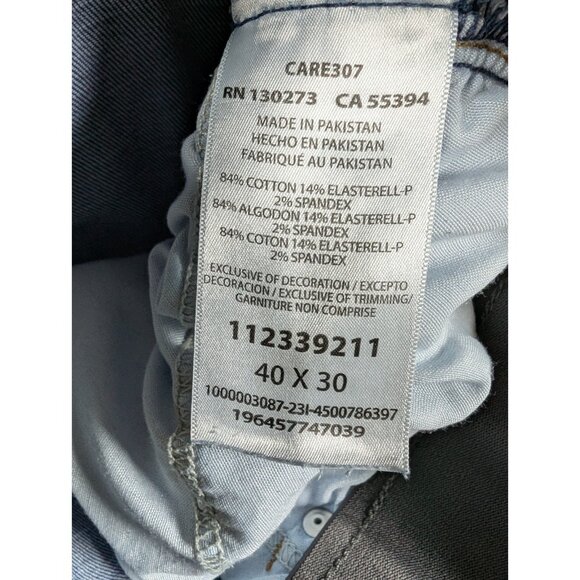 Lee Extreme Motion Jeans Mens 40x30 Stretch Athletic Fit Tapered Leg Casual Work - Picture 3 of 8